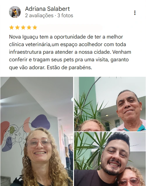 Avaliação 5 estrelas no Google